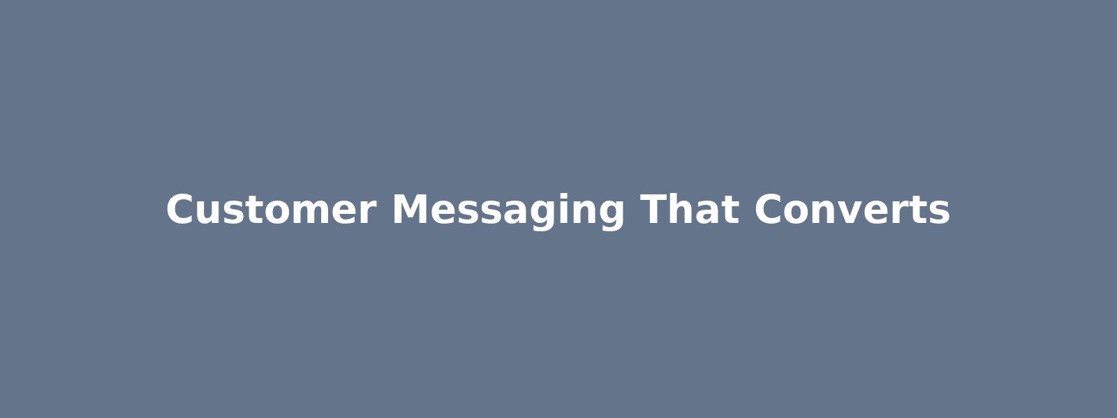 Messaging